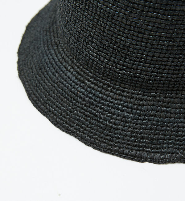 ABAHOUSE「【RUBEN/ルーベン】 RAFFIA BUCKET HAT　ラフィアバケットハ」|その他|