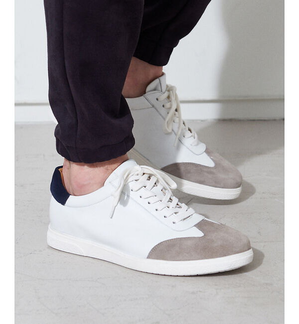alfredoBANNISTER「【一部店舗＋WEB限定】ジャーマントレーナー スニーカー」|スニーカー|ホワイト系その他1