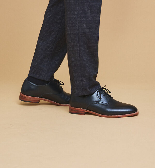 alfredoBANNISTER「【定番】グッドイヤーウエルト レザーソール プレーントゥシューズ 一部店舗＋WE」|ビジネス・ドレスシューズ|