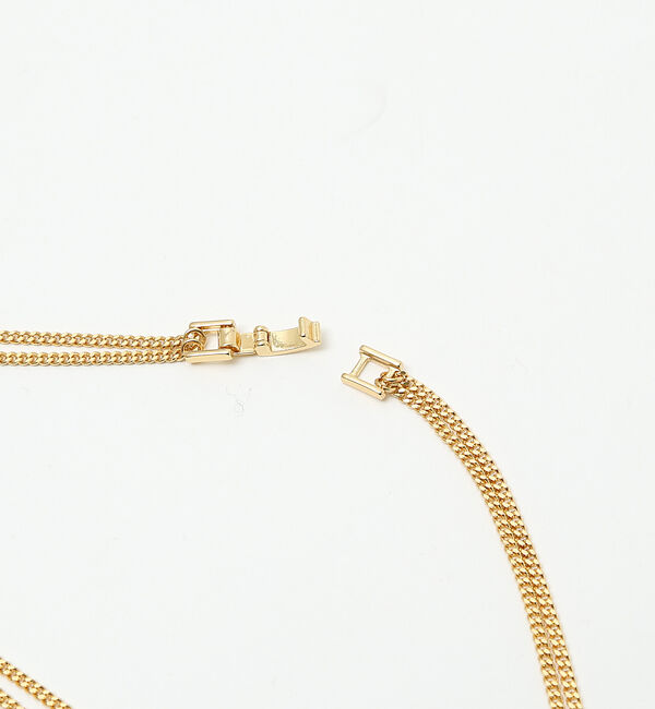 Rouge vif「2連チェーンネックレス」|ネックレス|