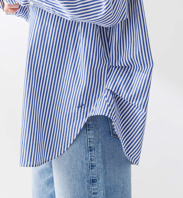 Rouge vif「コットンブロードタックフォルムシャツ」|シャツ・ブラウス|