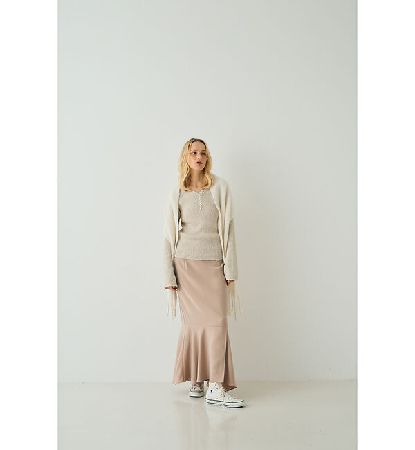 Rouge vif「【一部店舗限定】ストレッチマーメイドスリットスカート」|スカート|