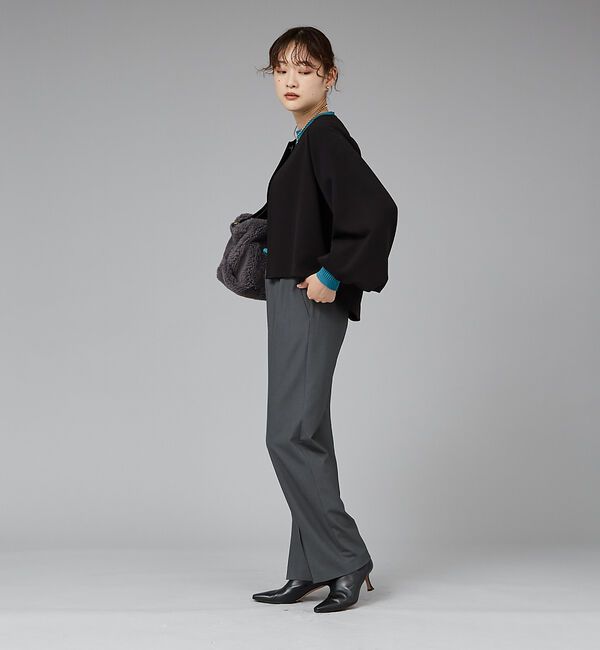 qualite「【WEB限定】2WAYストレッチセンターベンツパンツ」|その他|