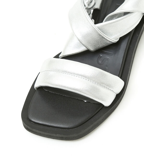 AU BANNISTER「チューブツイストフラットサンダル」|サンダル|