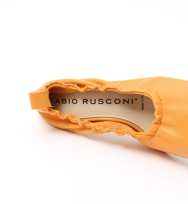 AU BANNISTER「●【別注】FABIO RUSCONI スクエアトゥギャザーパンプス」|パンプス|