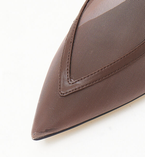 AU BANNISTER「メッシュポインテッドフラットパンプス」|パンプス|