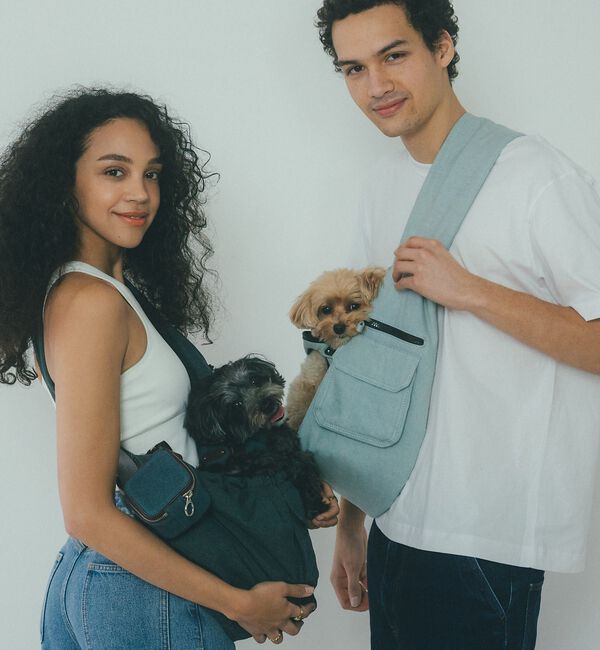 LOWELL things「MATIE/ ペットキャリースリングバッグ/デニム【Direction by 有」|その他|