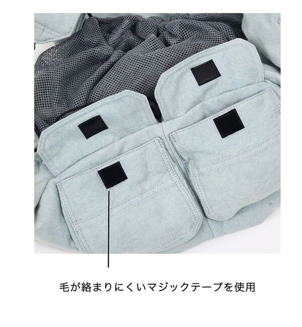 LOWELL things「MATIE/ ペットキャリースリングバッグ/デニム【Direction by 有」|その他|