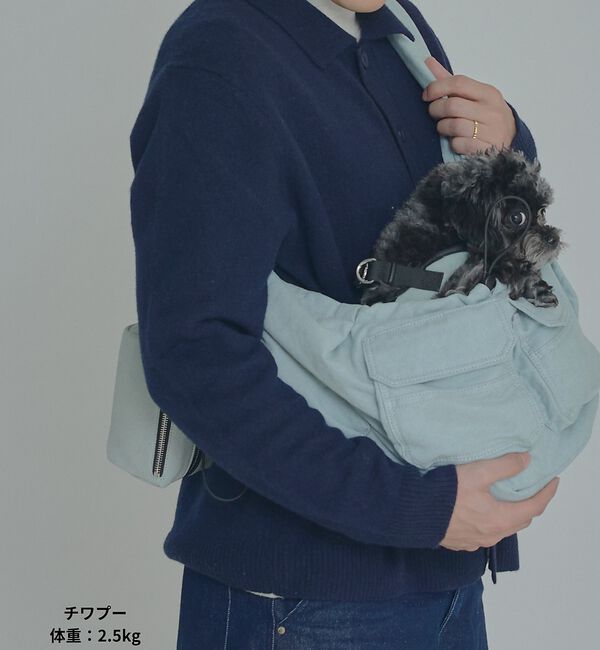 LOWELL things「MATIE/ ペットキャリースリングバッグ/デニム【Direction by 有」|その他|