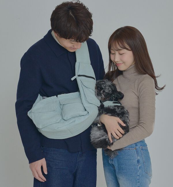 LOWELL things「MATIE/ ペットキャリースリングバッグ/デニム【Direction by 有」|その他|