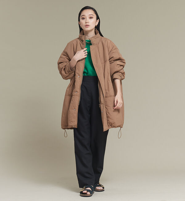 NOMINE「【セットアップ可能】ウールライクタックパンツ」|スラックス|