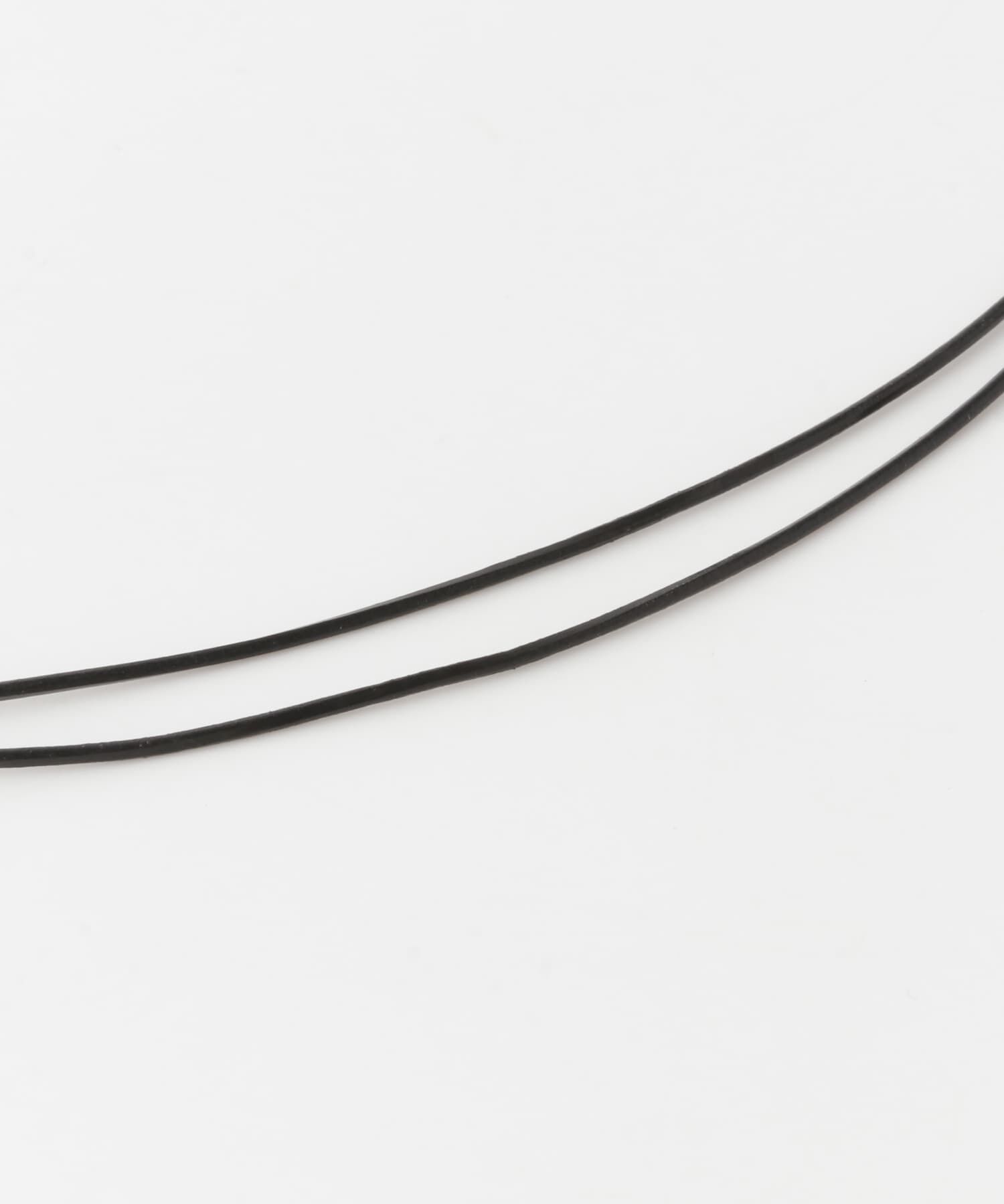 SMELLY「SMELLY so&rsquo;　twin drop cord necklace」|ネックレス|