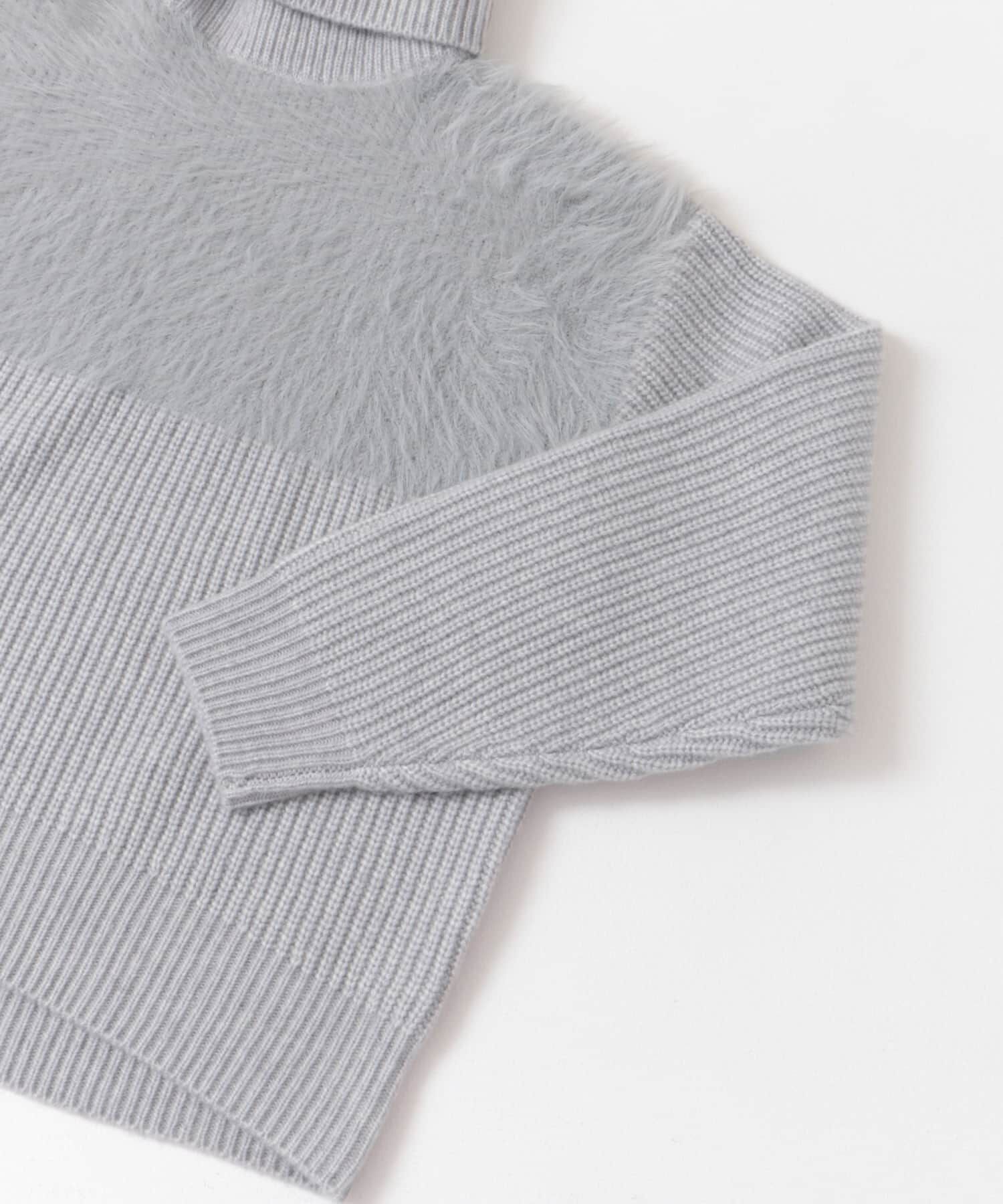 URBAN RESEARCH ROSSO「エアリーヤーンドッキングニットプルオーバー」|ニット・セーター|