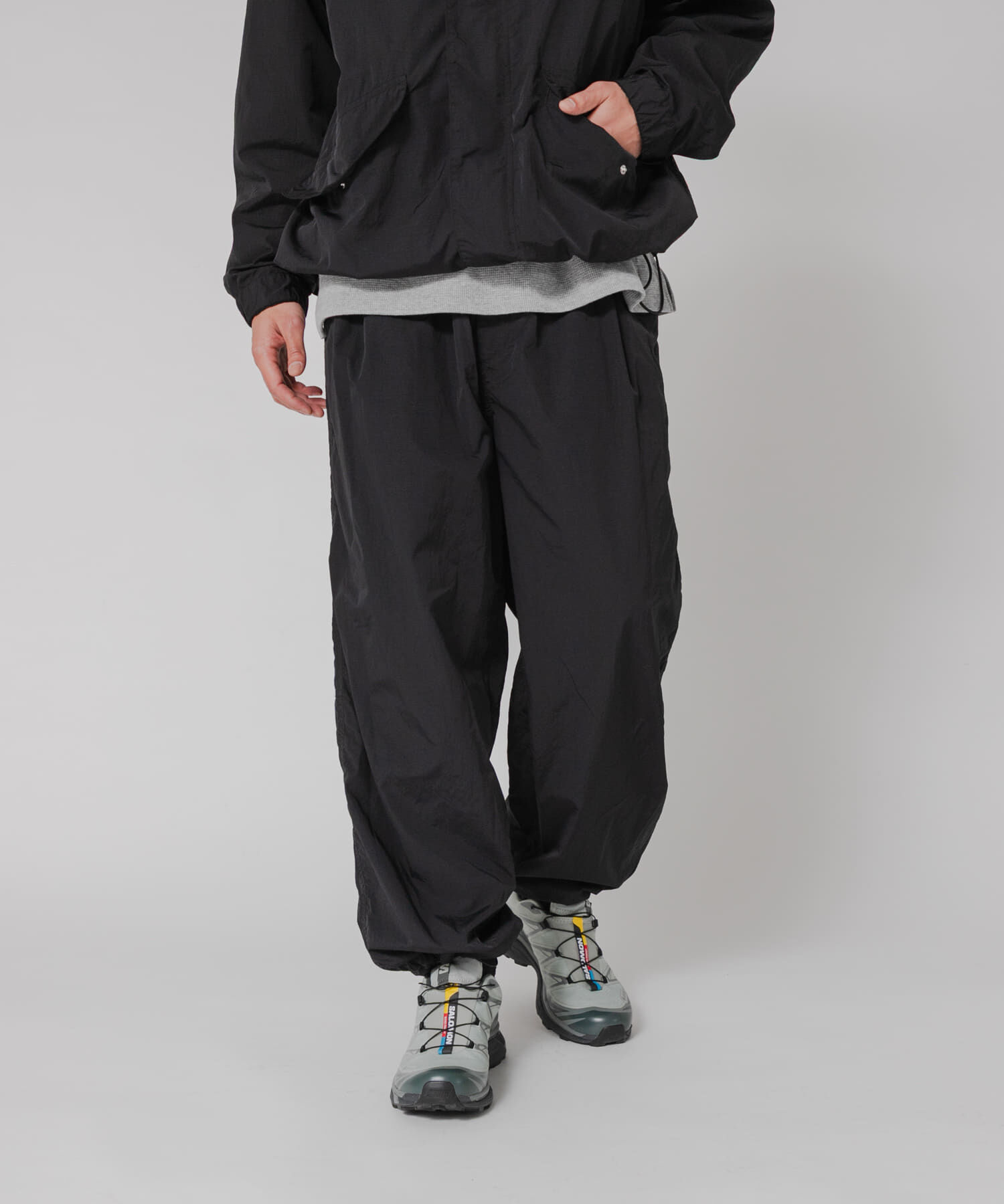 URBAN RESEARCH「NYLON WIDE EASY PANTS」|その他|