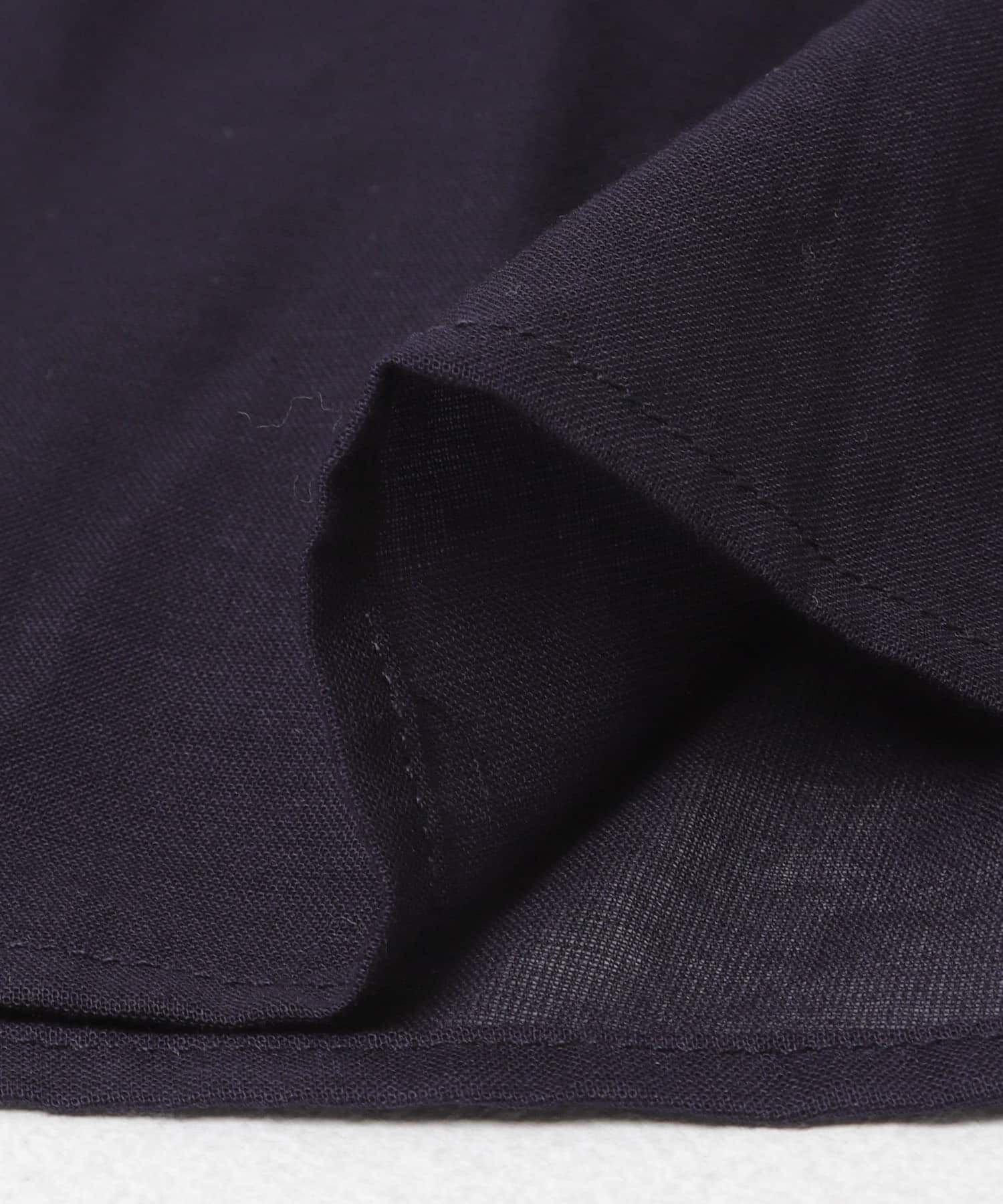 URBAN RESEARCH DOORS「『UR TECH』コットンギャザーVネックブラウス」|シャツ・ブラウス|