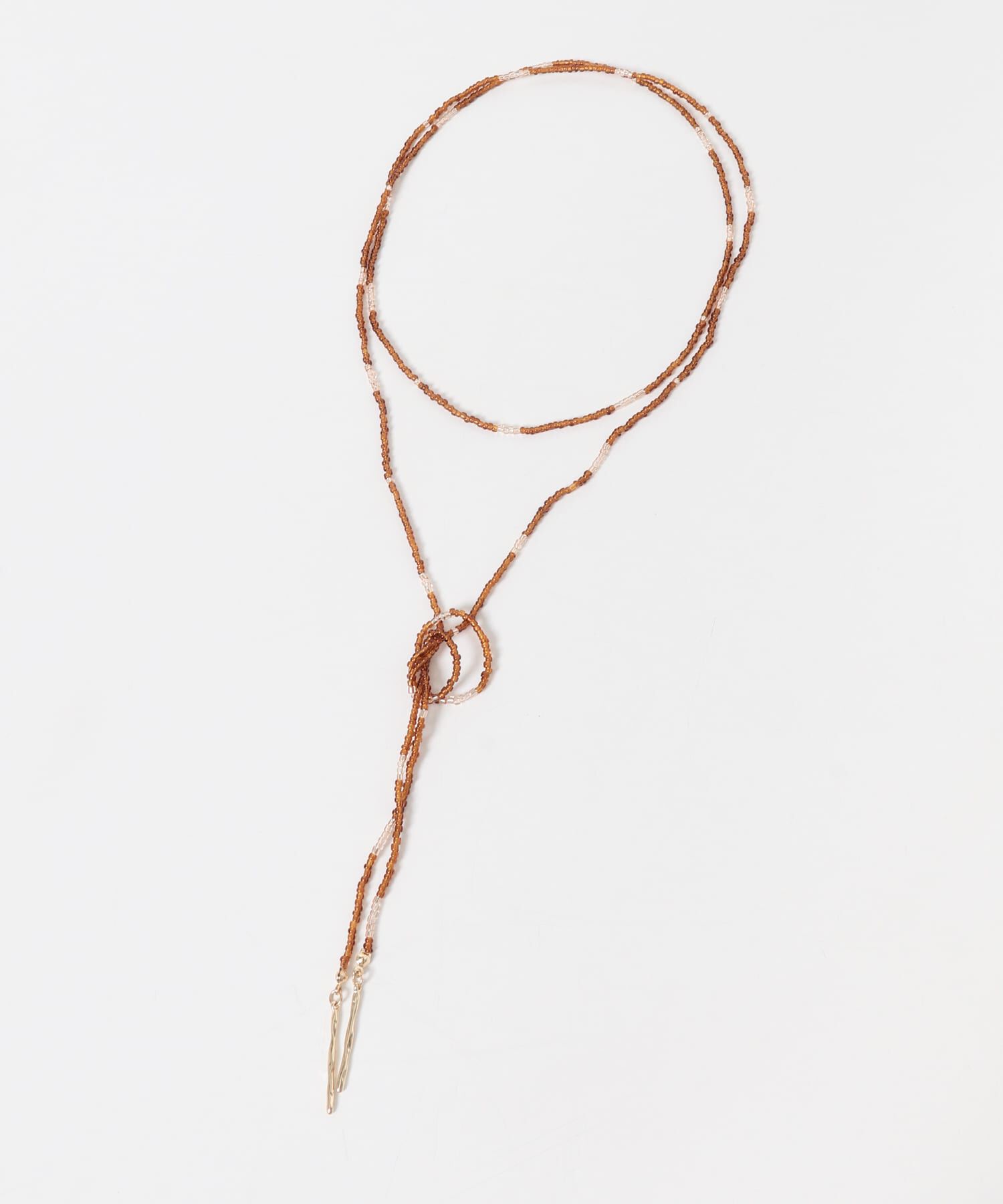 SMELLY「ビーズロングチョーカー」|ネックレス|