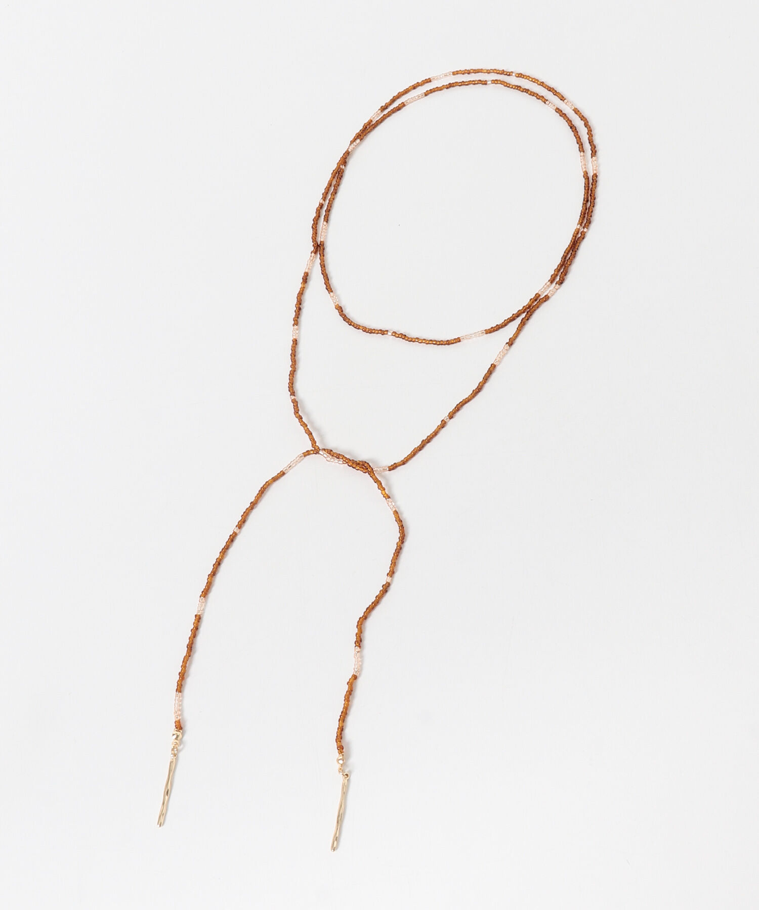 SMELLY「ビーズロングチョーカー」|ネックレス|