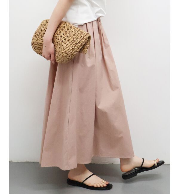  「【撥水・UV・接触冷感】ギャザースカート」|スカート|