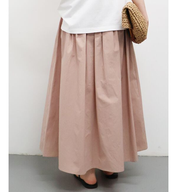  「【撥水・UV・接触冷感】ギャザースカート」|スカート|