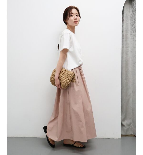  「【撥水・UV・接触冷感】ギャザースカート」|スカート|