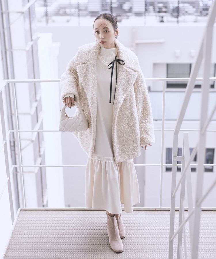 earth music&ecology「スタッズキルトバッグ」|ハンドバッグ|