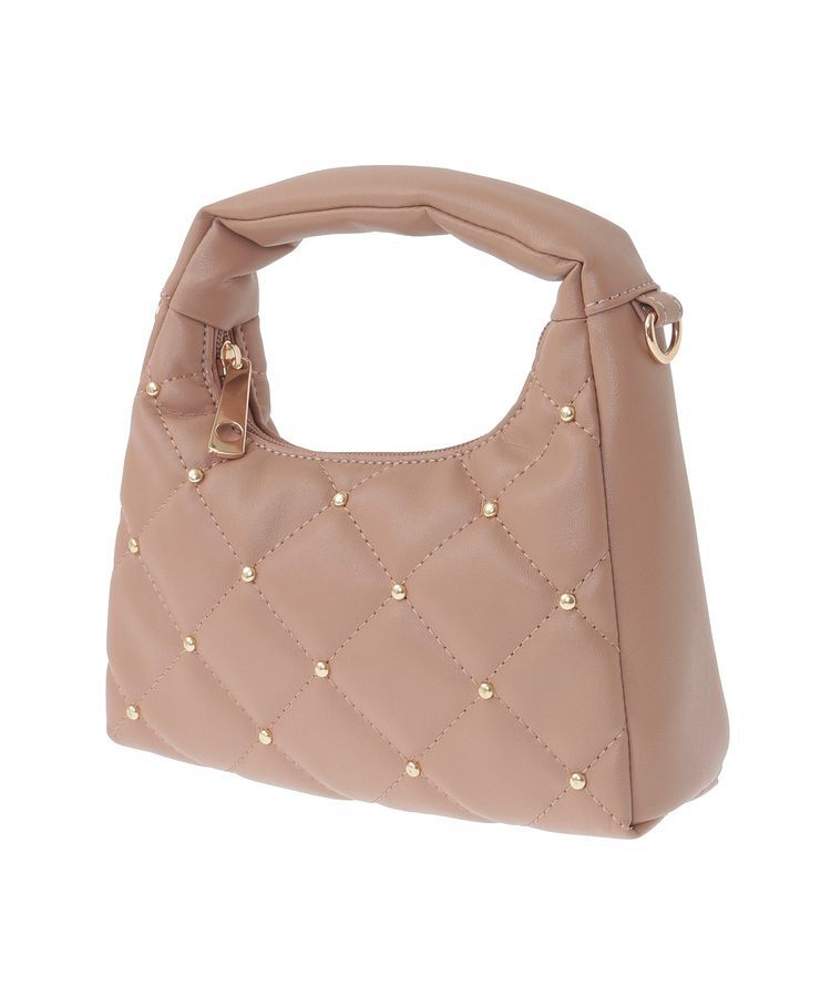 earth music&ecology「スタッズキルトバッグ」|ハンドバッグ|