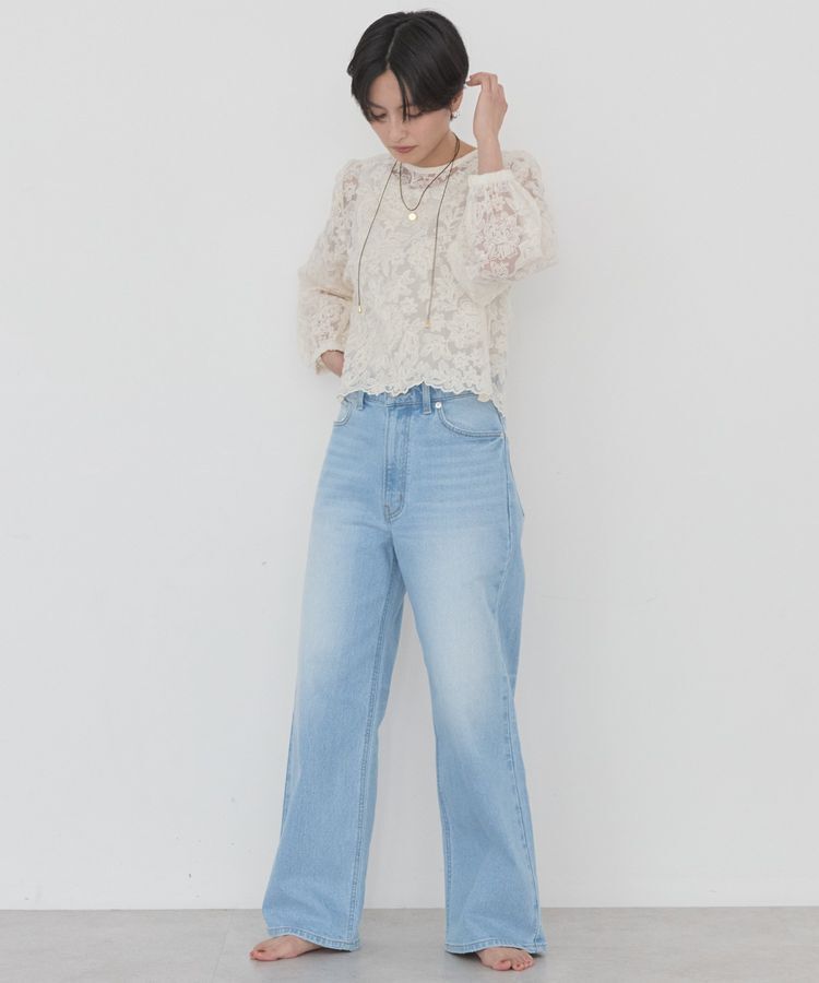 AMERICAN HOLIC「【EDWIN別注】ワイドデニム」|デニム|