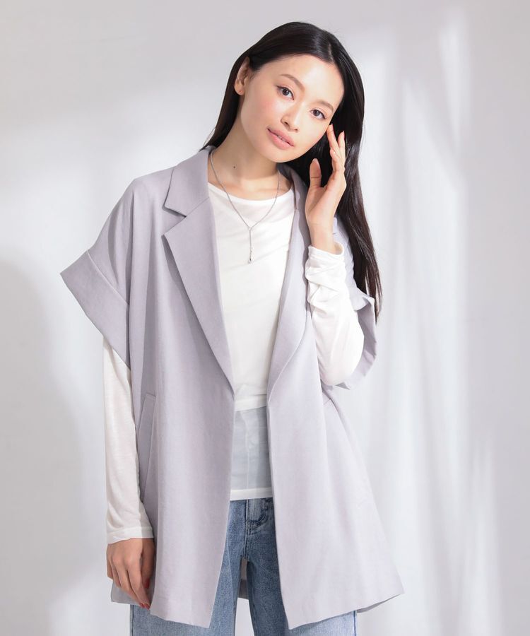 Green Parks「・Petit Fleur レイヤードシアープルオーバー」|Tシャツ・カットソー|