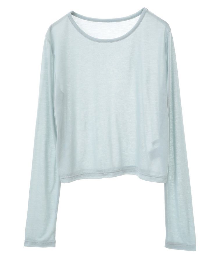 Green Parks「・Petit Fleur レイヤードシアープルオーバー」|Tシャツ・カットソー|