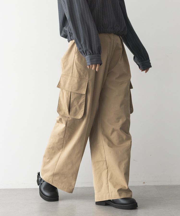 GARAGE OF GOOD CLOTHING「カーゴタックワイドパンツ」|その他|