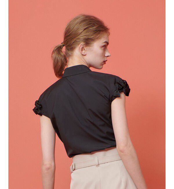 LOULOU WILLOUGHBY「【LOULOU WILLOUGHBY】メニーリボンシャツ」|シャツ・ブラウス|