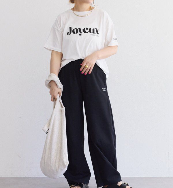  「【F&B】オーガニックコットンガーゼTシャツ」|プルオーバー|