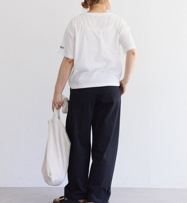  「【F&B】オーガニックコットンガーゼTシャツ」|プルオーバー|