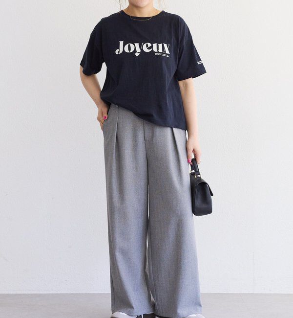  「【F&B】オーガニックコットンガーゼTシャツ」|プルオーバー|