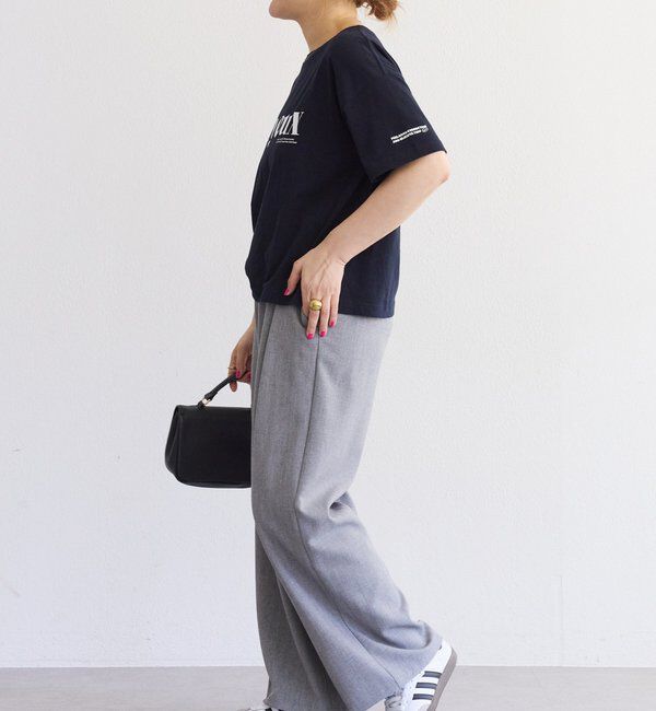  「【F&B】オーガニックコットンガーゼTシャツ」|プルオーバー|