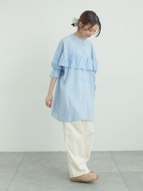 Samansa Mos2「3Dレースモチーフ付きパンツ」|その他|