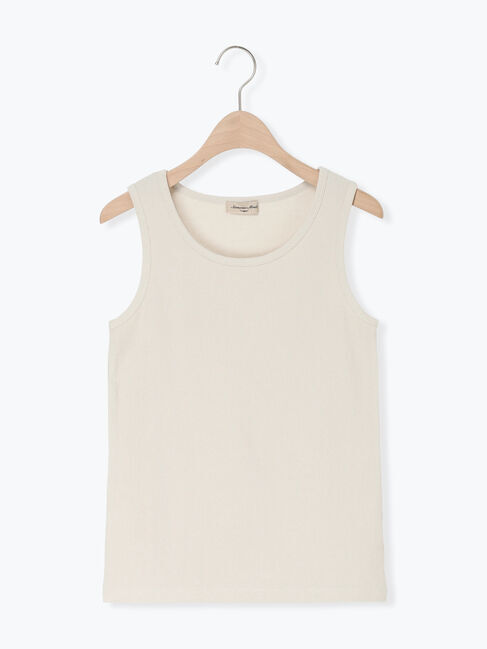 Samansa Mos2「リブテレコタンクトップ」|Tシャツ・カットソー|