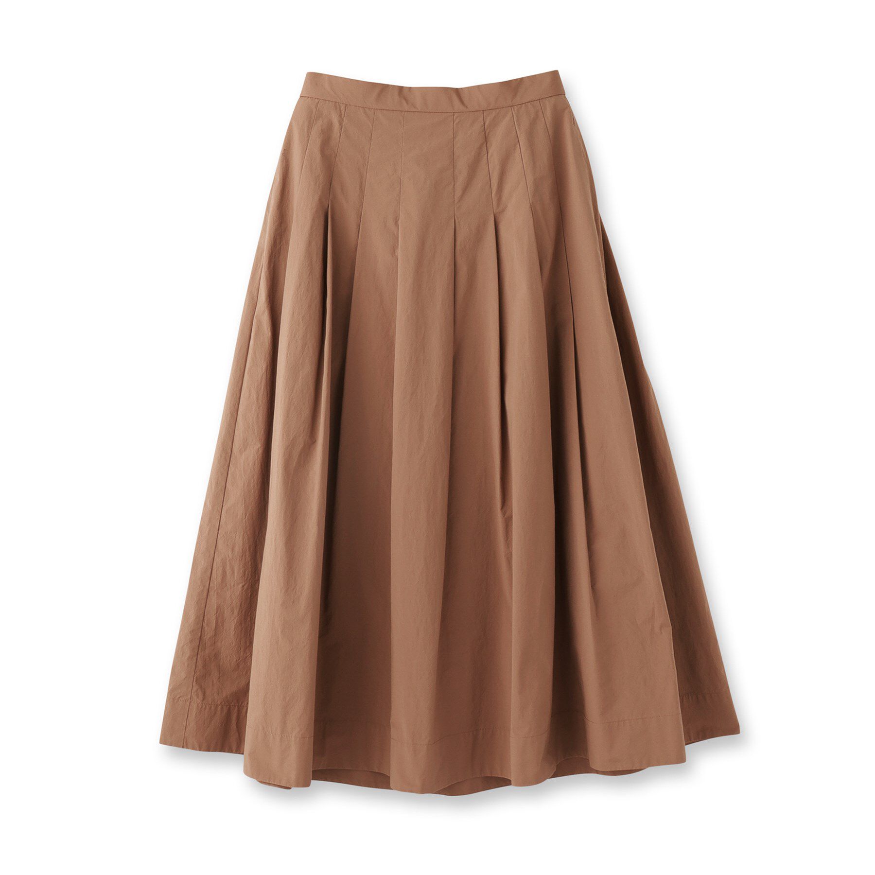 UNTITLED「【後ろウエストゴム/セットアップ可】ファブリカタックスカート」|スカート|