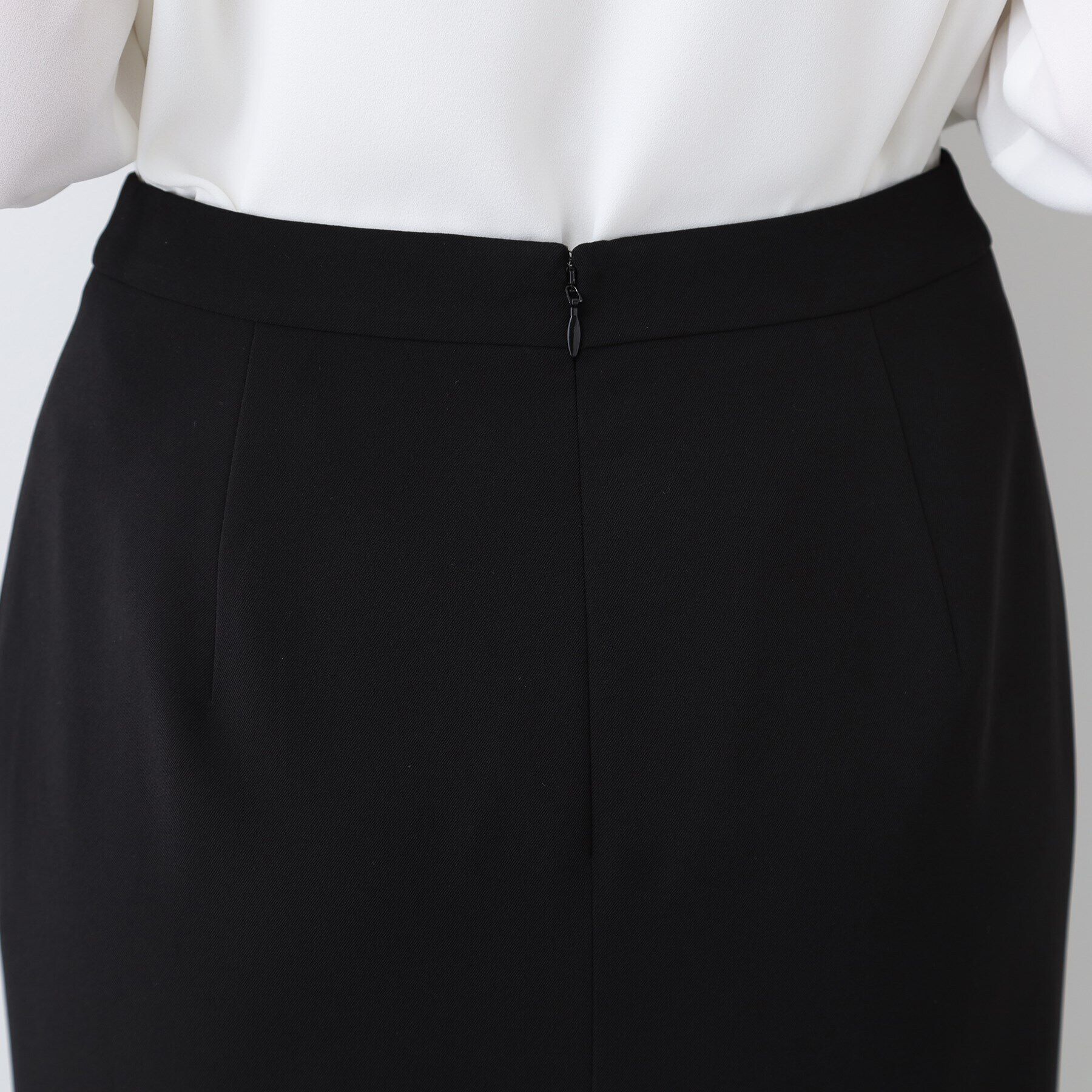 INDIVI「【洗える／UVケア／スーツ】ストレッチストレートラインスカート」|スーツ|