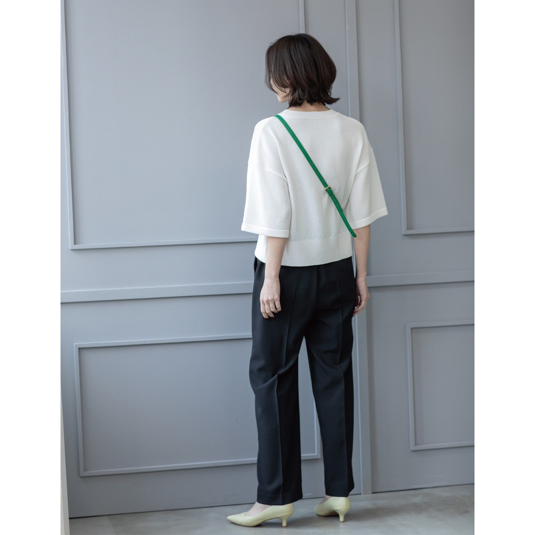 OPAQUE.CLIP「《SS-LLsize》美脚ストレッチイージーワイドパンツ【洗濯機洗い可/防シワ】」|その他|