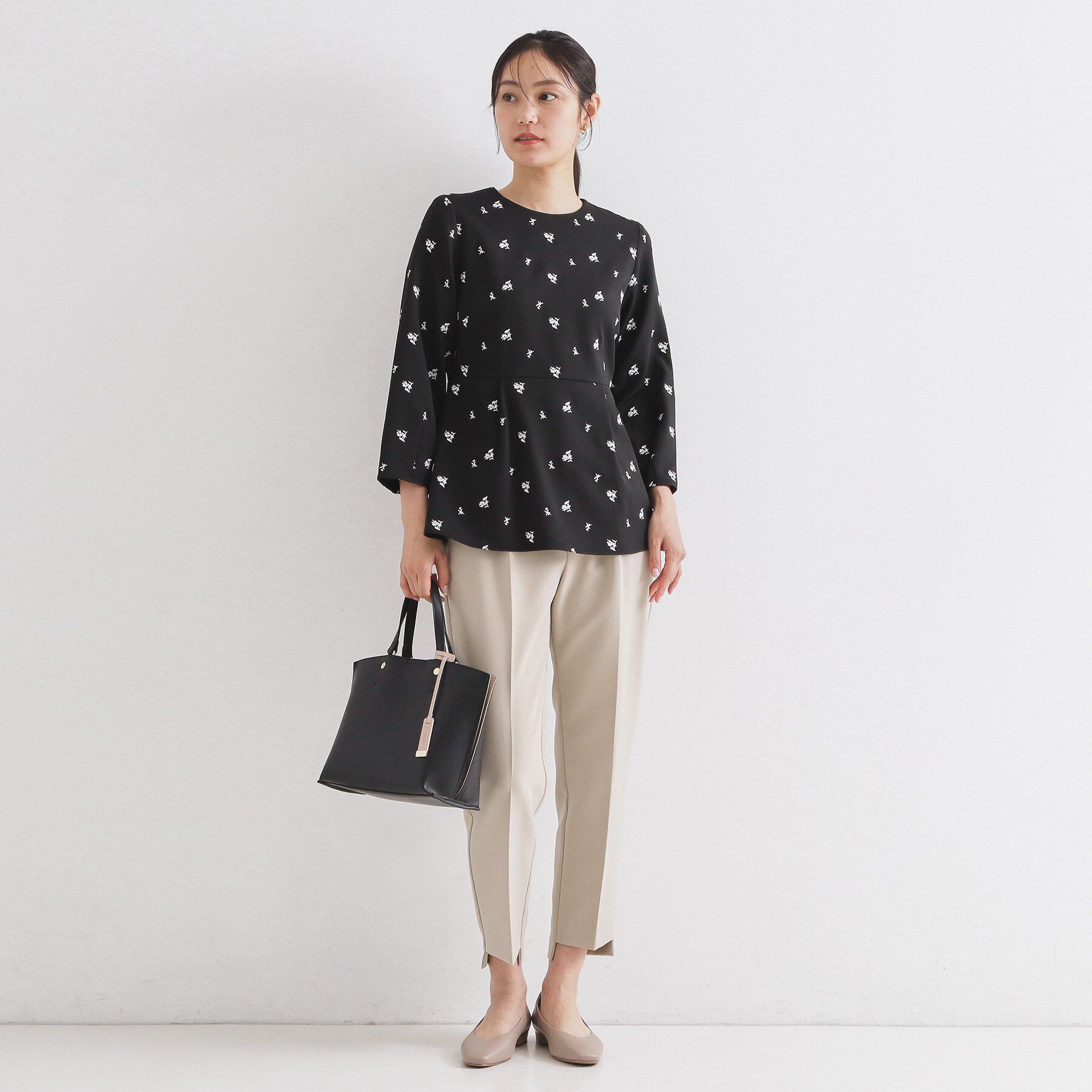 OPAQUE.CLIP「ステップヘムテーパードパンツ/セットアップ対応可【洗濯機OK】」|その他|