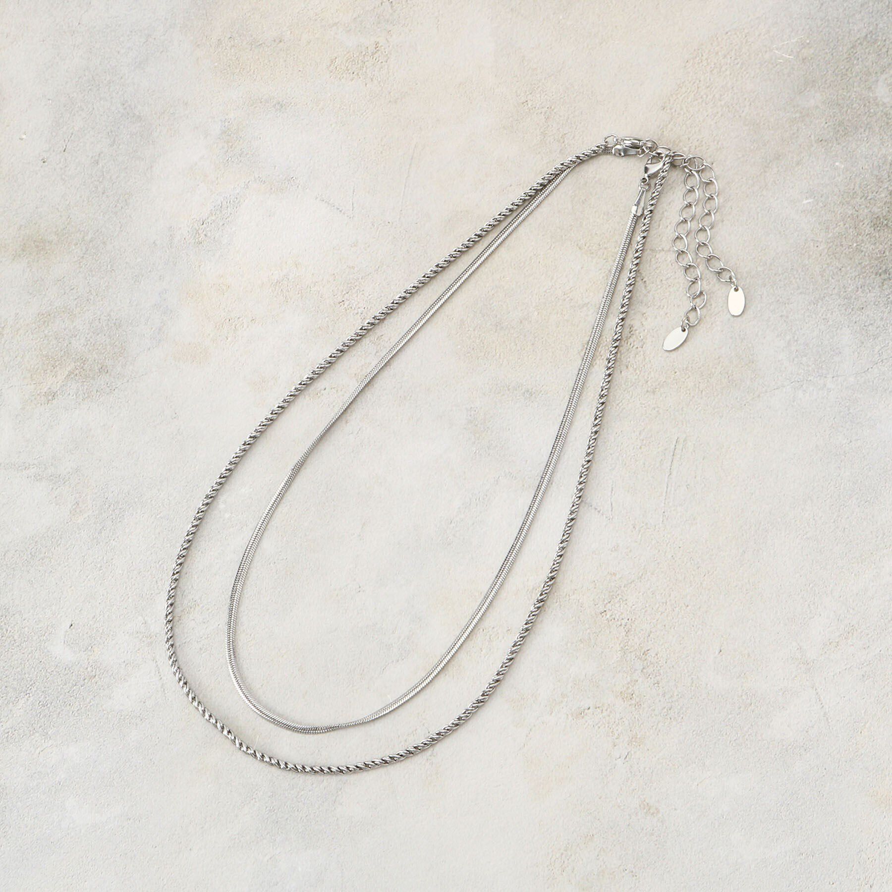 THE SHOP TK「3WAYショートネックレス」|ネックレス|