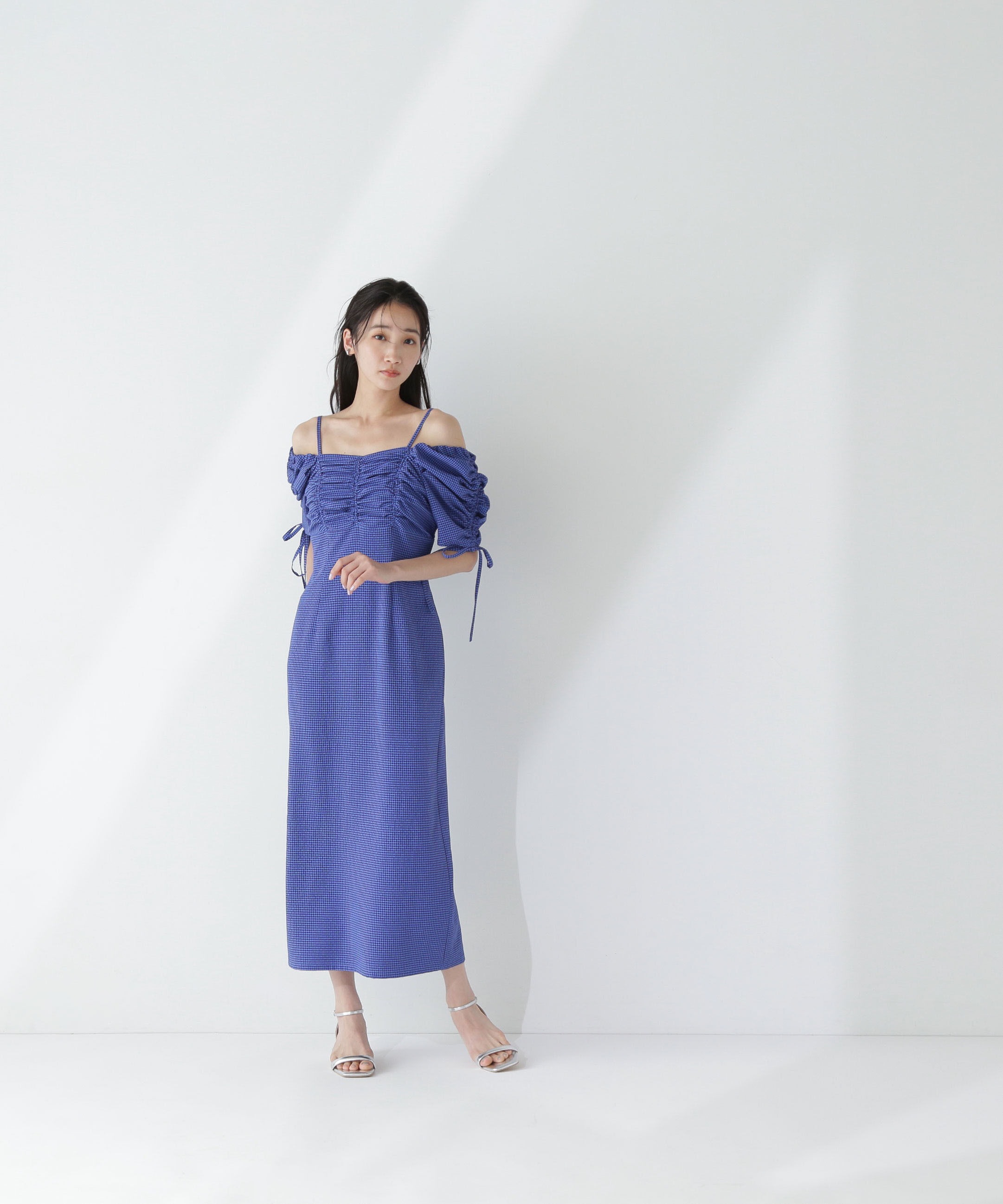  「サッカーオフショルIラインワンピース」|ワンピース|