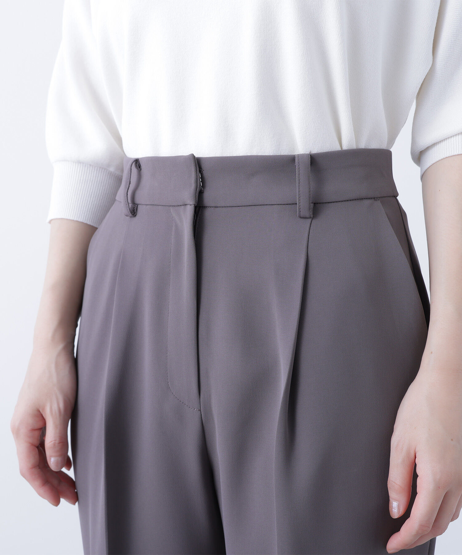  「ストレッチツイルセットアップシリーズ テーパードパンツ」|その他|