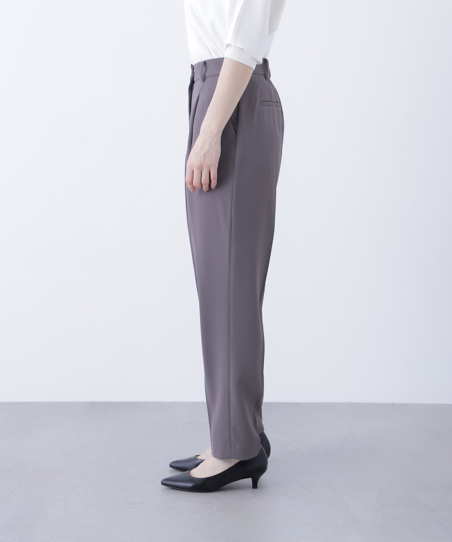  「ストレッチツイルセットアップシリーズ テーパードパンツ」|その他|