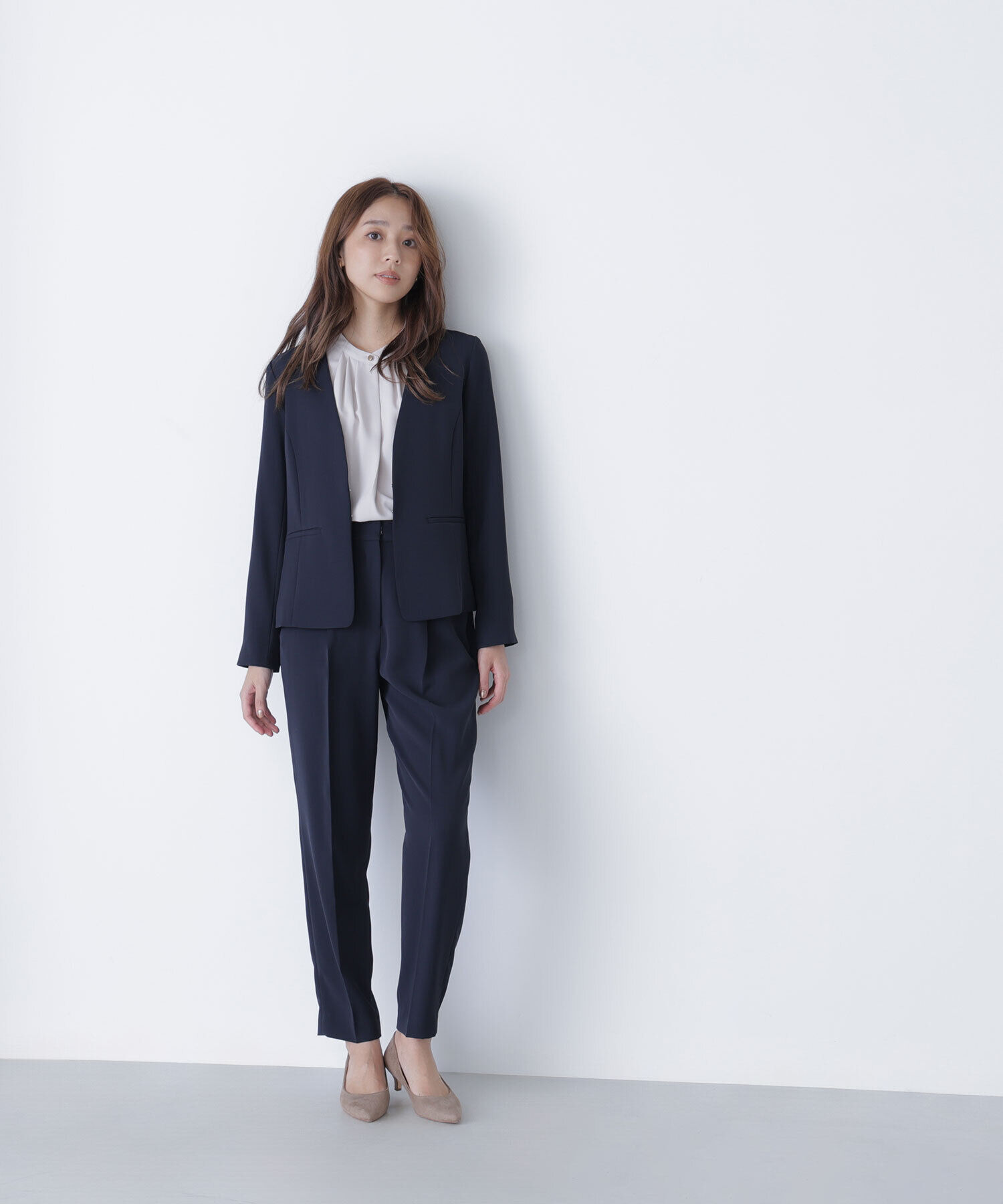  「ストレッチツイルセットアップシリーズ テーパードパンツ」|その他|