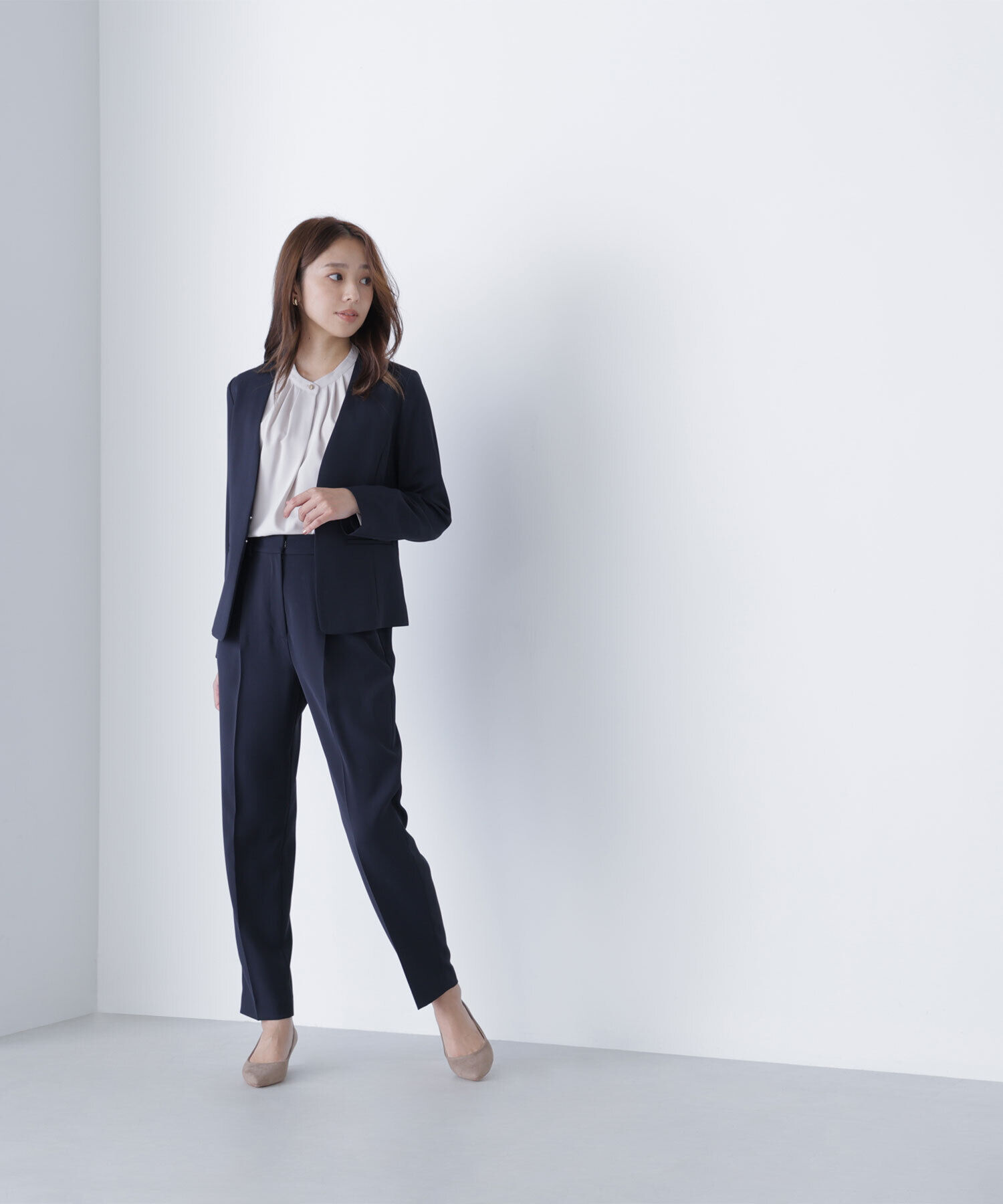  「ストレッチツイルセットアップシリーズ テーパードパンツ」|その他|