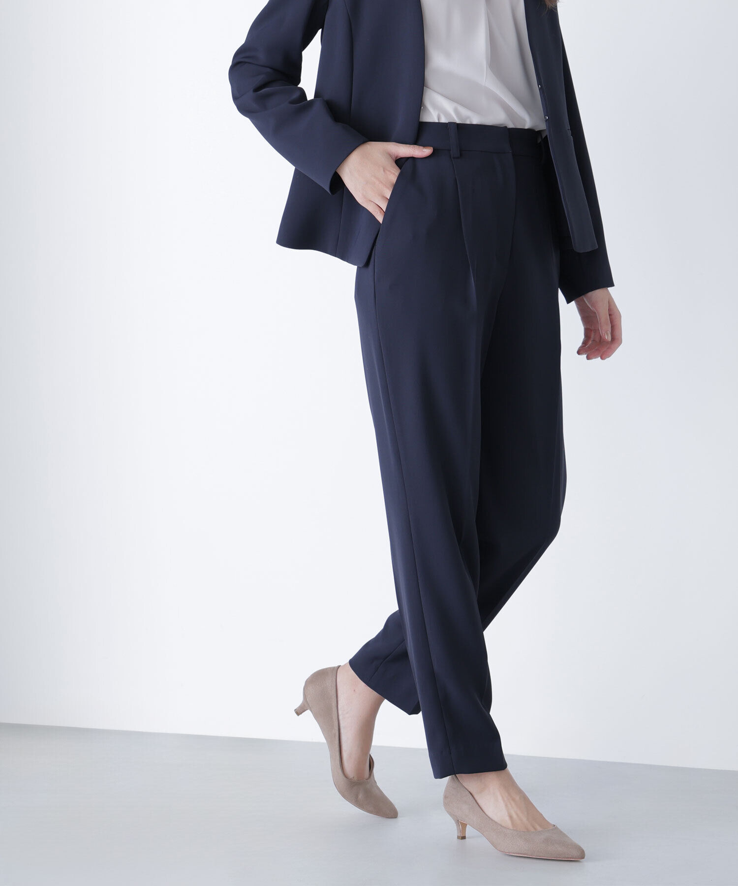  「ストレッチツイルセットアップシリーズ テーパードパンツ」|その他|