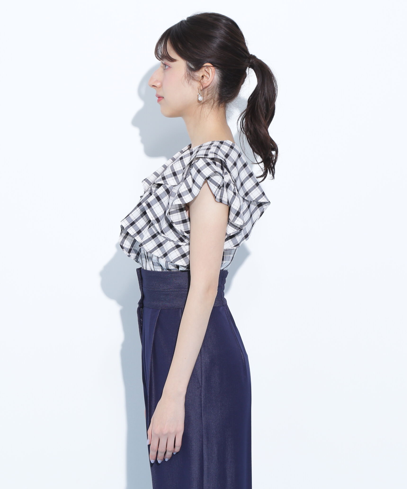  「2wayフリルブラウス」|シャツ・ブラウス|