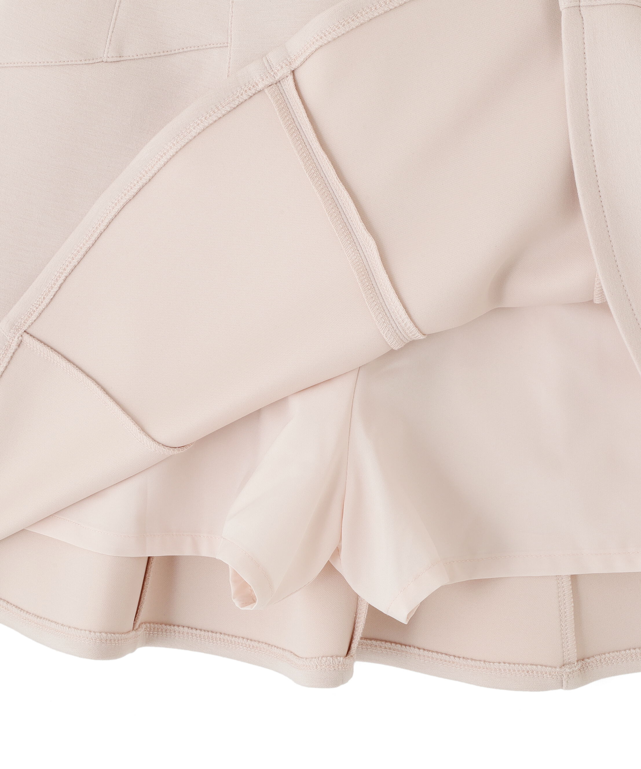  「ダイバー素材インナーパンツ付スカート」|スカート|